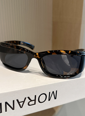 简约异形猫眼大框遮阳显瘦墨镜