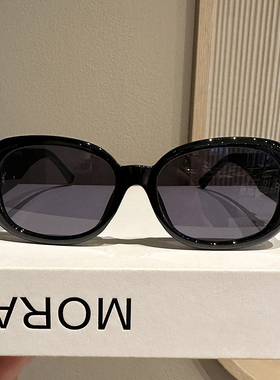 复古墨镜女遮阳防晒大框小花太阳