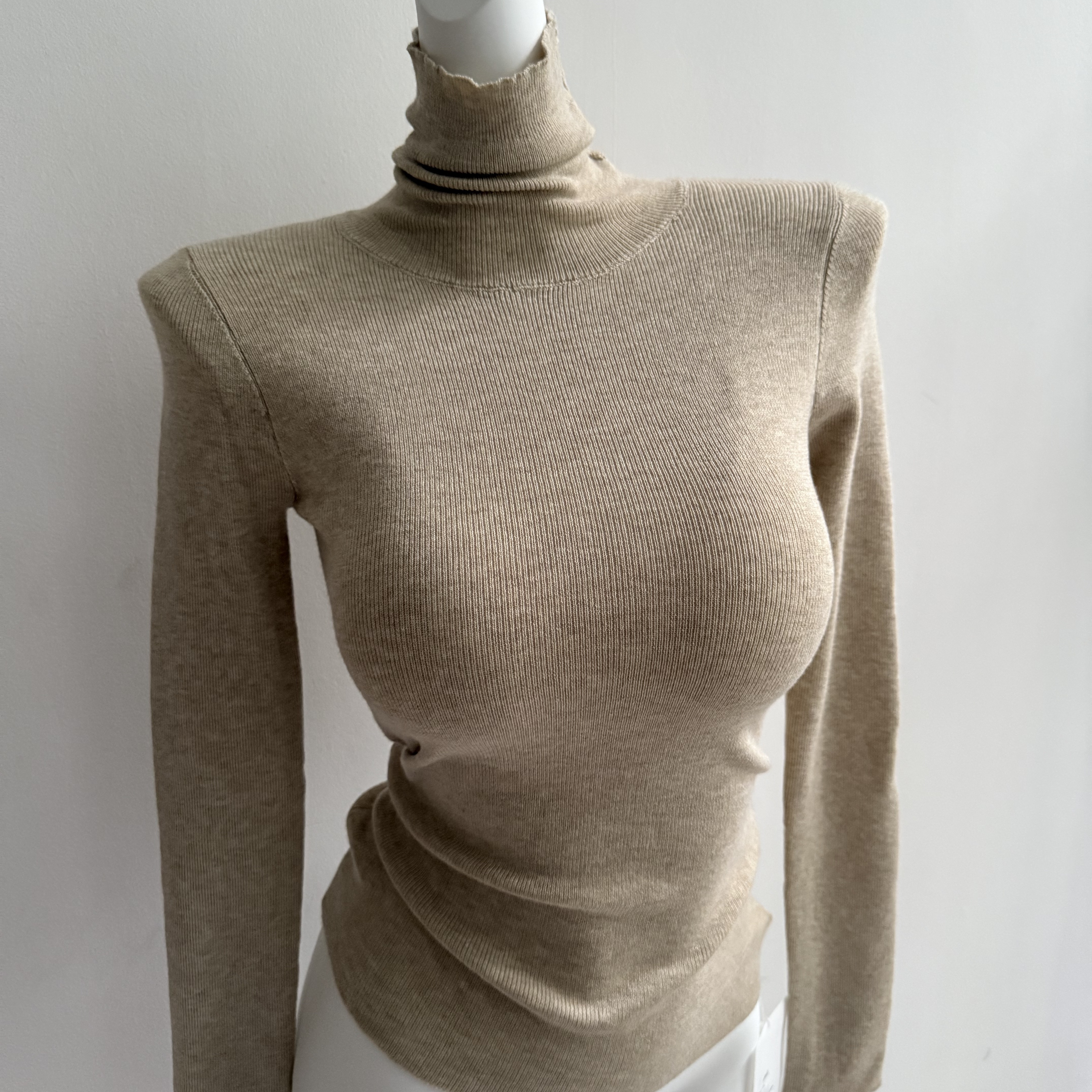 【店主自制强推】Yi定要入!品质好高领秋冬加厚毛针织衫内搭上衣 - 图0