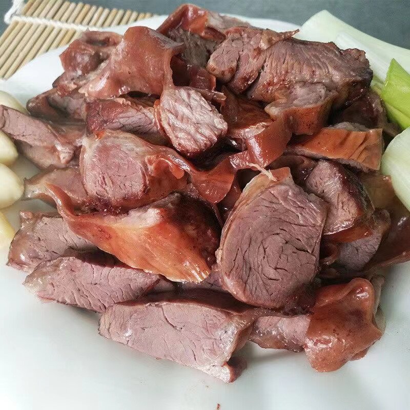 酱卤护心肉熟食250g吃的肉卤猪肉小吃真空包装开袋即食特产五花肉