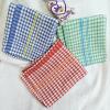 Pure cotton plaid napkin foreign trade best-selling multi-purpose cloth