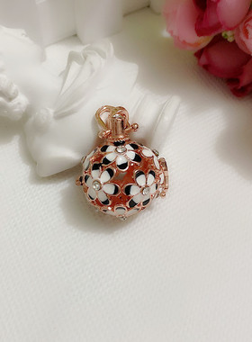 新款网红少女彩釉扩香平安福花朵