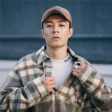 XPX Zhou Baihao тяжелая шерстяная рубашка верблюжь.