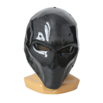 FRP funeral bell imitation carbon fiber Green Arrow eyes version GRP mask CS field diamond mesh big code M121