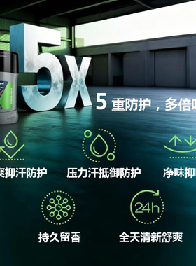 Degree 男士止汗除臭棒96小时长效抑汗净味5重防护劲爽清新香体膏