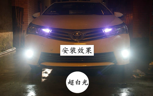 Подходит для Toyota Vios FS Zhixuan X, чтобы насладиться модификацией лампочки для тумана Специальные вспышки светодиодной лампочки H11 H16