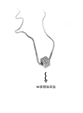 王一博同款满钻嘻哈原宿高冷项链