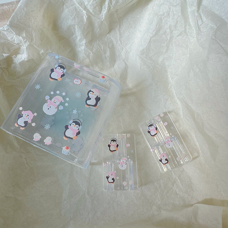 企鹅雪人充电器保护头适用于iPhone16/15数据线保护套缠绕线防折,淘宝优惠券,粉丝福利购,淘宝优惠卷