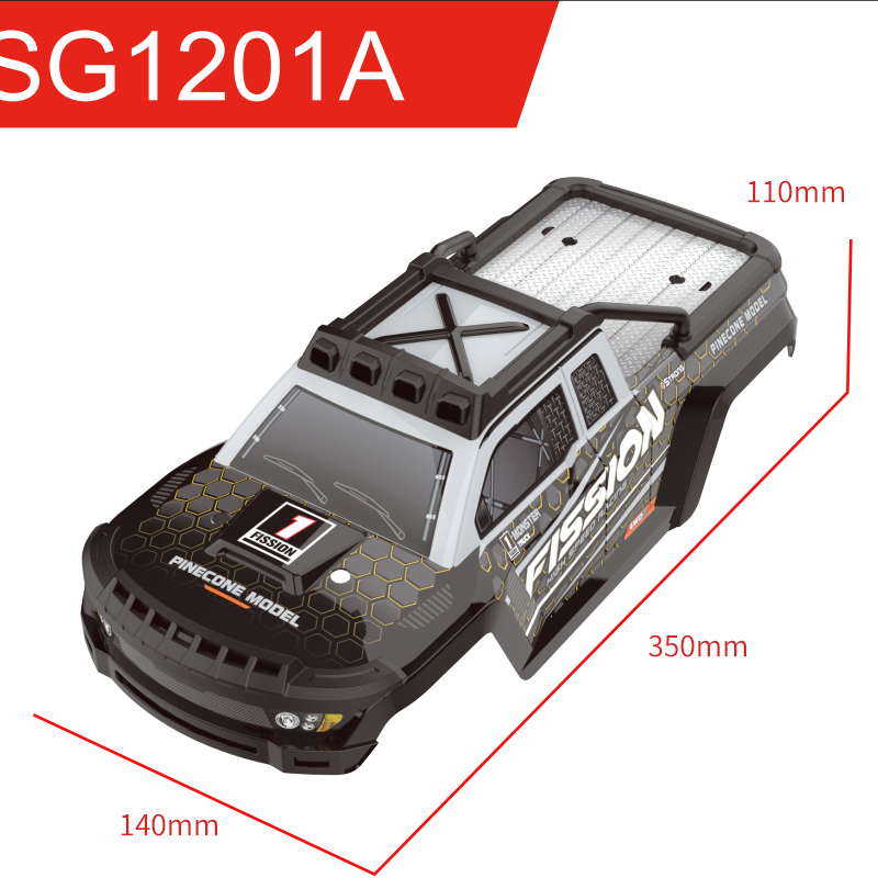 直销SG1201/SG1202四驱全比例高速车大脚车RC遥控模型车配件原厂 - 图3