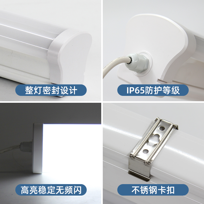 LED冷库灯IP65耐低温-40℃度吸顶灯壁灯防水防尘防虫灯三防灯 - 图2