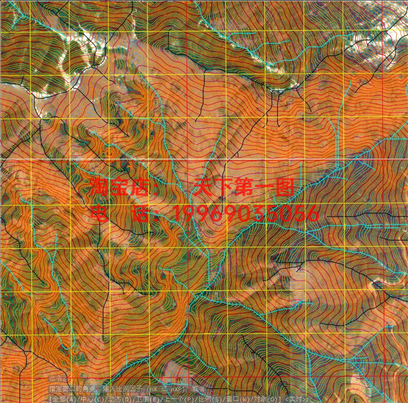 江西省/赣州/景德镇/萍乡/新余/鹰潭/贵溪CAD等高线地形图DWG DXF - 图0