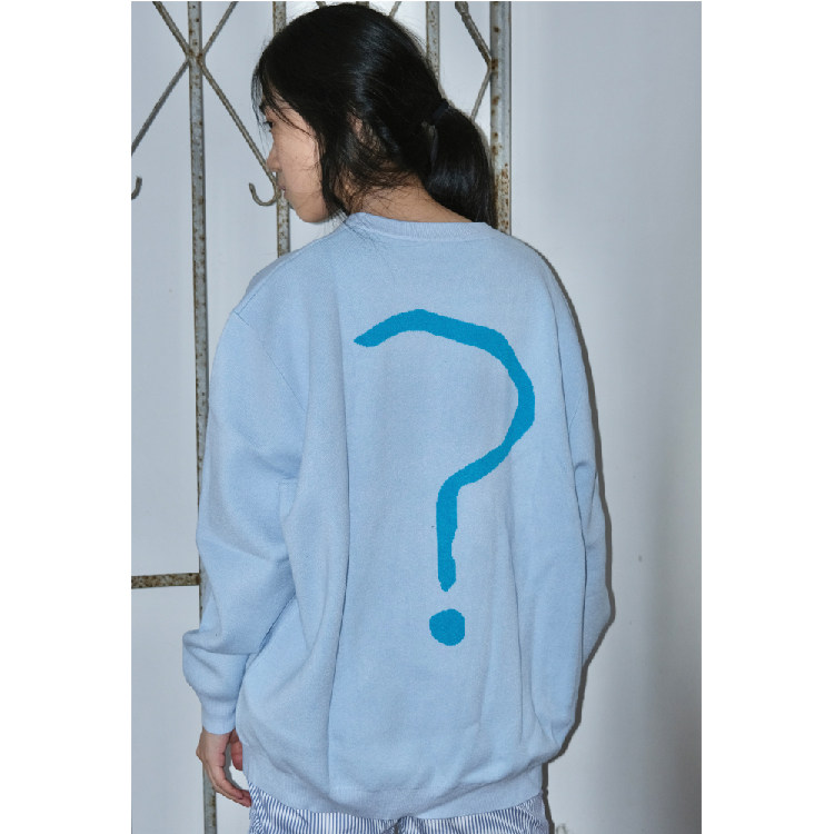 曼斯特物种问号猫毛衣秋季新款可爱针织衫复古学院风宽松情侣男女,淘宝优惠券,粉丝福利购,淘宝优惠卷