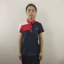 Li Ning áo thun ngắn tay thể thao áo polo nữ mùa hè cổ điển ve áo ngắn tay thể thao APLG026polo áo sơ mi - Áo polo thể thao