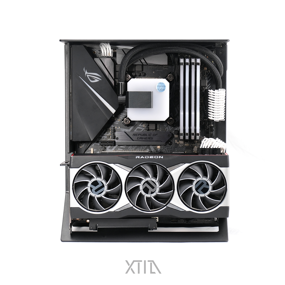 Open chassis Matx all-aluminum ITX custom computer