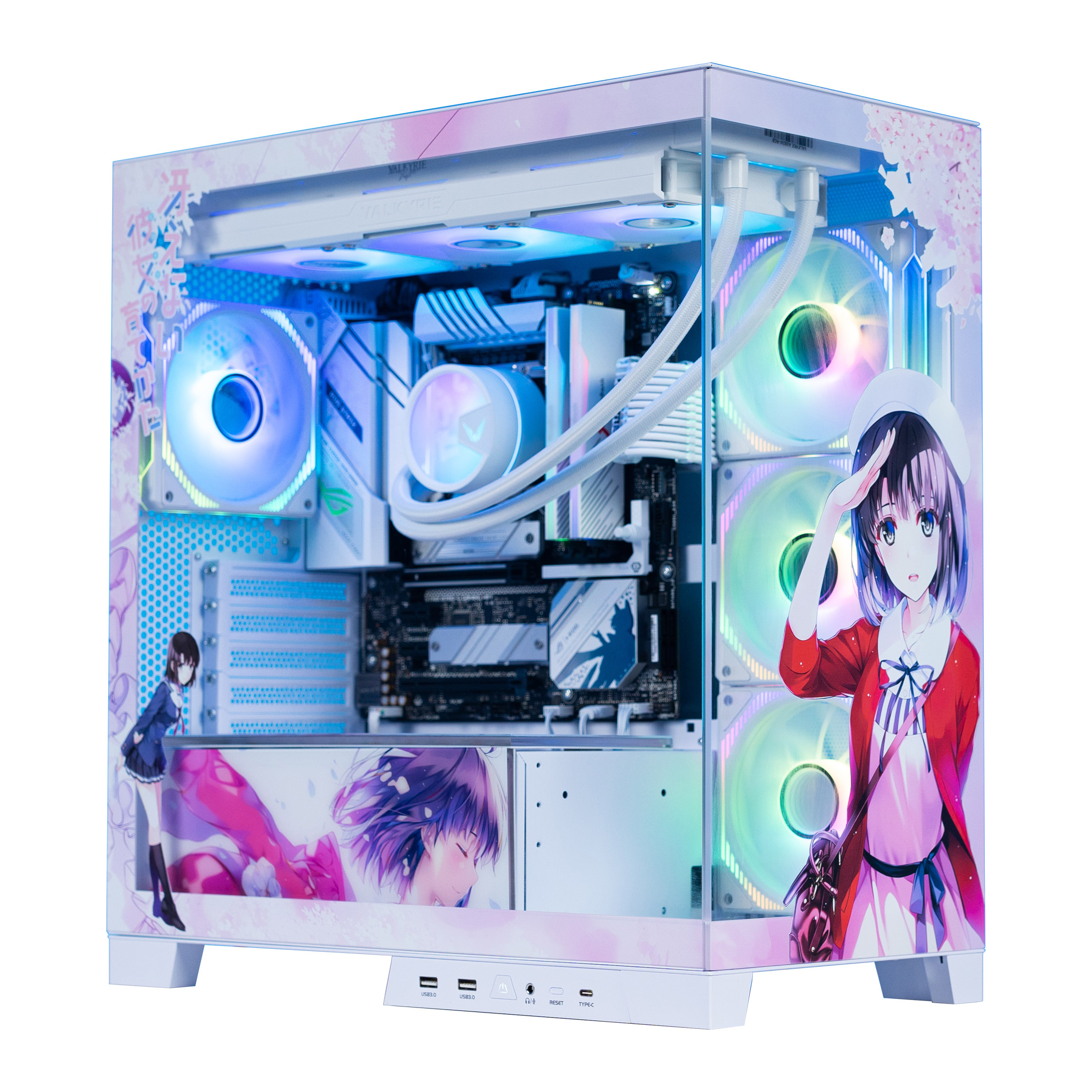 先马新镜界 机箱定制主题UV打印非贴纸 二次元动漫顺丰包邮 - 图0