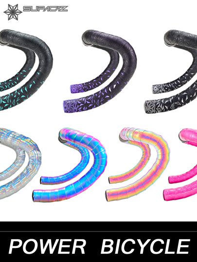 Supacaz american chrysanthemum road bicycle handlebar belt non-slip wear-resistant shock absorber sweat-absorbent laser aurora handlebar belt