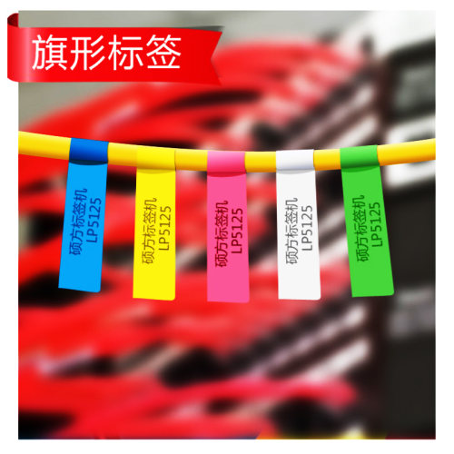 硕方LP5125B/C/E标签机色带强粘覆膜标签防水贴纸L-P631/P221/131 - 图3