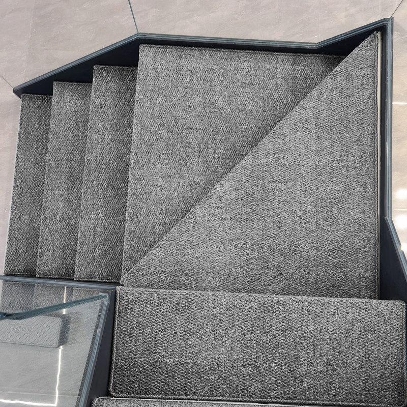 华德北欧风美式简约色仿剑麻驼色楼梯垫踏步防滑垫转角平台可定制,淘宝优惠券,粉丝福利购,淘宝优惠卷