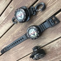 saekodive positive light diving meter telescopic compass clamp pipe finger north needle hand Dai type diving direction table