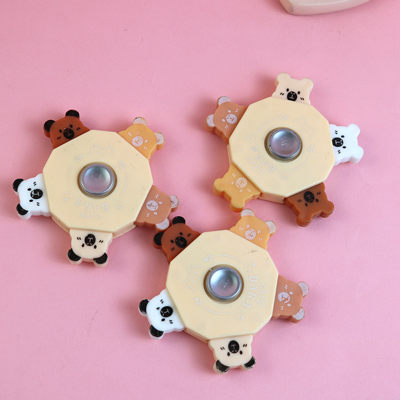 可拆卸 指尖陀螺热可擦橡皮擦摩磨乐摩易可擦笔橡皮可爱小马橡皮 - 图3