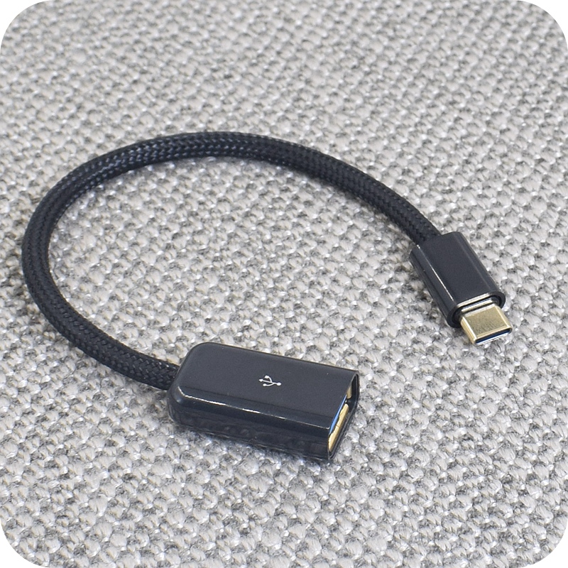 纯银OTG线ifi大菠萝/蓝蜻蜓iPhone苹果TypeC转USB母DSP延长线lightning USB-C转USB A母连接DAC解码器耳放线-图3