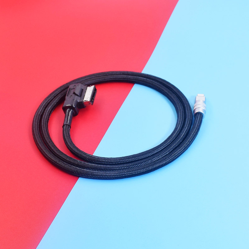 奥迪AMI线A6A8Q5Q7S5大众宾利AUX音频线手机连接线3.5 AUX - 图1