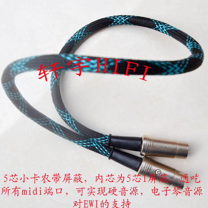 雅马哈电钢琴线MIDI线罗兰键盘连接线 五芯对5针电子琴声卡MIDI线,淘宝优惠券,粉丝福利购,淘宝优惠卷