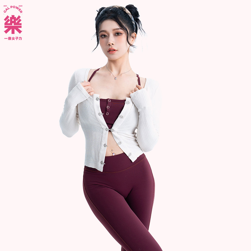 一乐女子力 月光纱 螺纹弹力国风长袖春秋季薄款开衫打底上衣,淘宝优惠券,粉丝福利购,淘宝优惠卷