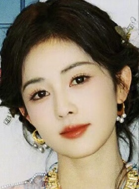 奔跑吧13白鹿同款耳环耳饰女