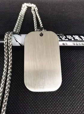 欧美原创男士情侣金属现货吊坠