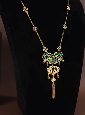 汉服项链璎珞流苏吊坠婚庆项链