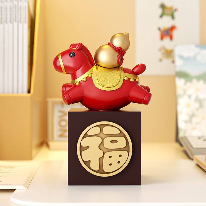 金元宝马上有钱招财摆件2026马年车载中控台装饰解压治愈新年礼物,淘宝优惠券,粉丝福利购,淘宝优惠卷