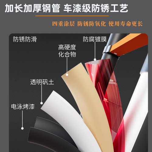 多功能伸缩梯两用梯可人字梯直梯特粗加厚管工程梯专用便携装修梯 - 图2