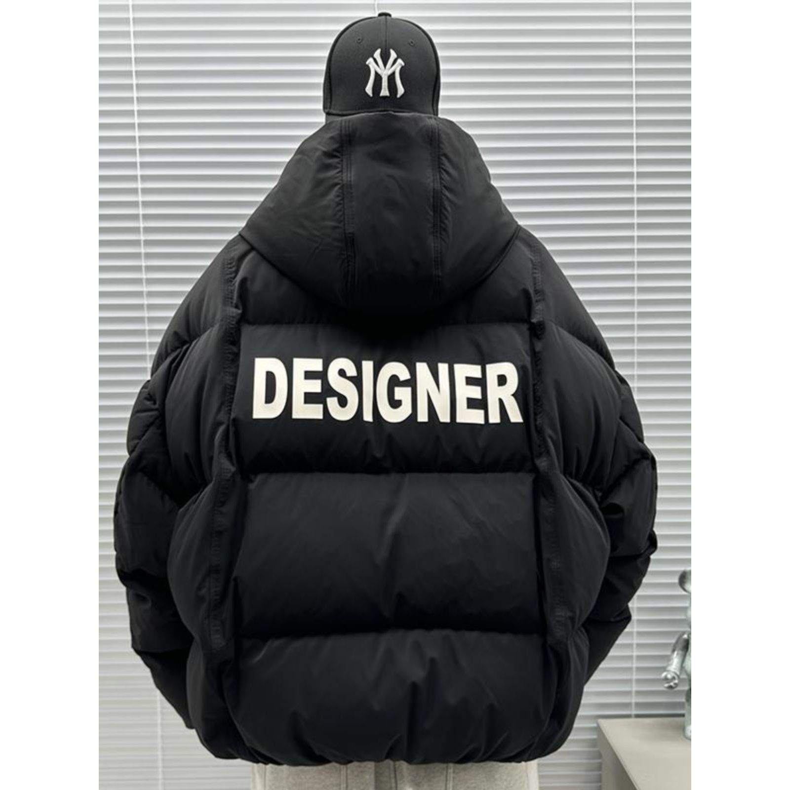 高级感羽绒服男士连帽2025新款冬季加厚韩版潮流宽松鸭绒短款外套 - 图3