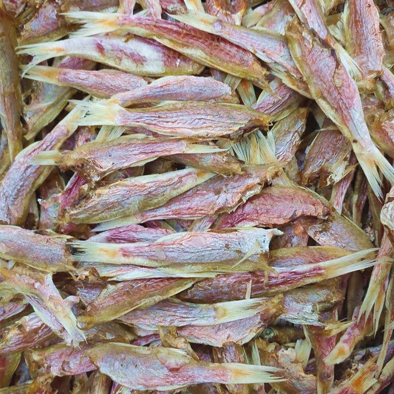 汕尾深海小红鱼干海味干货 红中鱼微咸鱼干干身 配粥下饭500g包邮