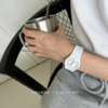 Japan's Citizen Q&Q white watch student silent watch