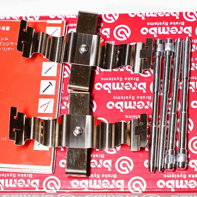 汽车分泵修理包改装卡钳弹簧片插销修理包斯巴鲁sti卡钳压片销子 - 图2