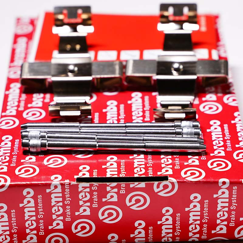 汽车分泵修理包改装卡钳弹簧片插销修理包斯巴鲁sti卡钳压片销子 - 图0