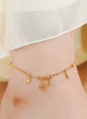 清仓处理一帆风顺铃铛脚链