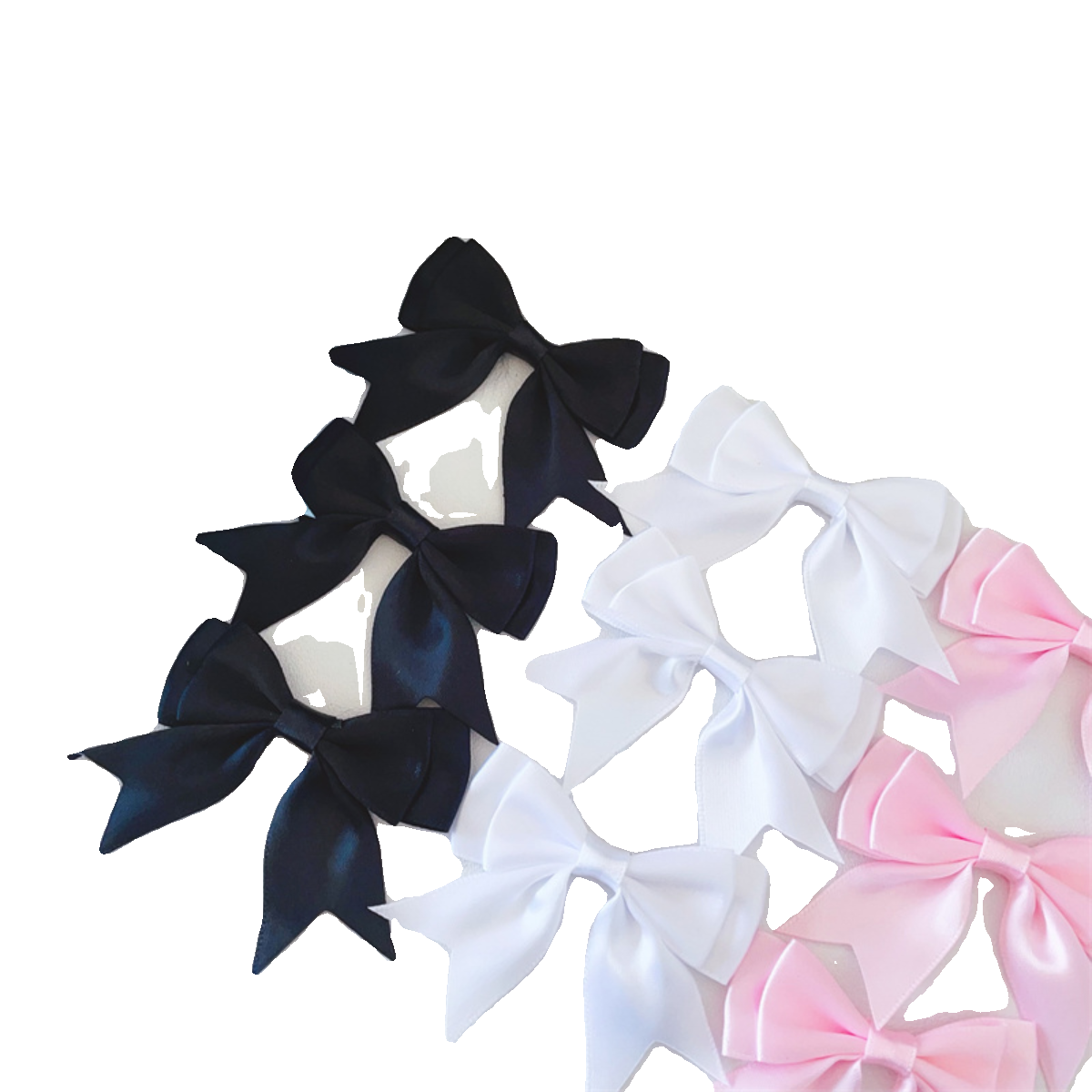 ins风出卡黑白粉蝴蝶结打包材料DIY小卡装饰品燕尾小配件芭蕾风 - 图3