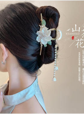 发夹女一字夹碎发侧边刘海夹套装甜美可爱发饰生日礼物后脑勺抓夹