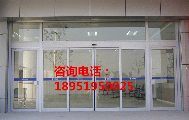马鞍山自动门自动感应门人脸门禁电动感应门指纹门禁电动玻璃门_虎窝淘