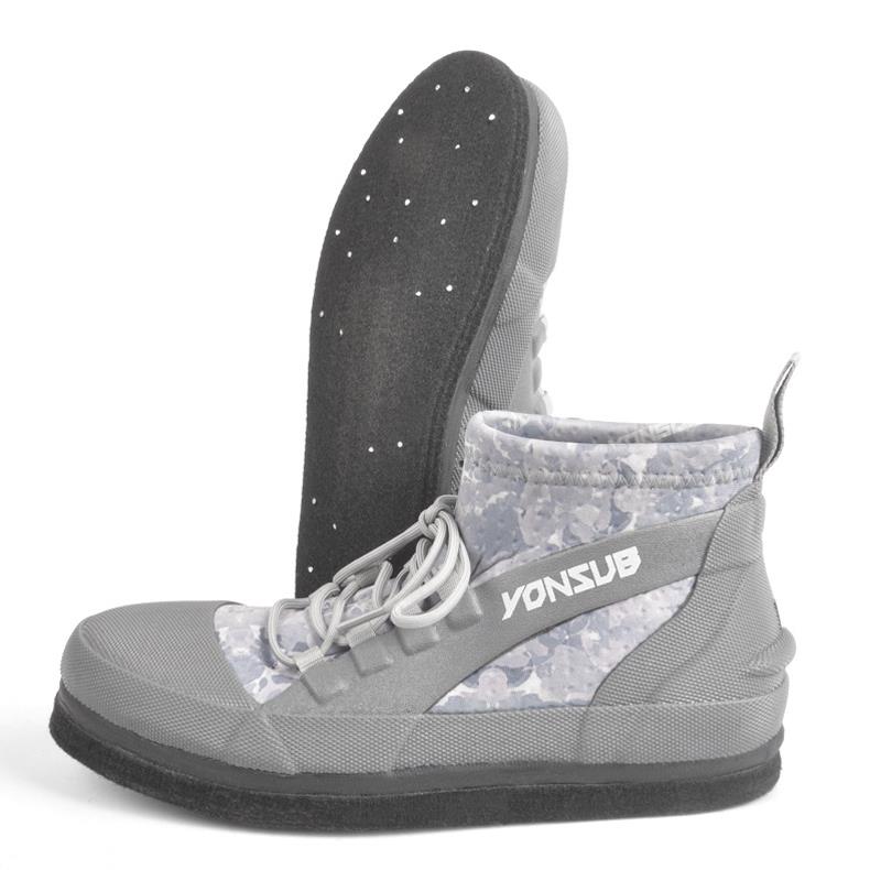 涉水鞋男女款轻便防滑夏季游泳两栖专业户外毛毡底溯溪鞋 - 图3