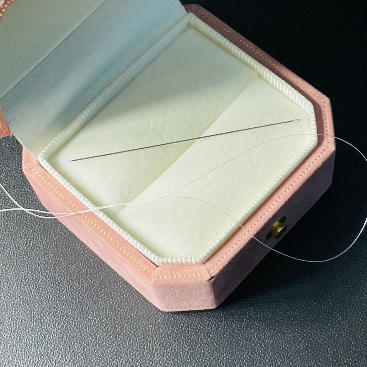 DIY珍珠项链手链穿珍珠针引针加15cm引线 - 图1