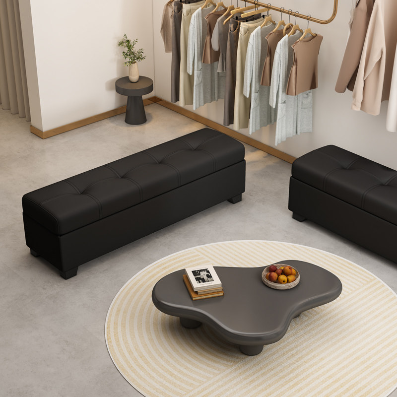 服装店小沙发休息区接待美发店试衣间店铺用储物换鞋凳理发店鞋店,淘宝优惠券,粉丝福利购,淘宝优惠卷