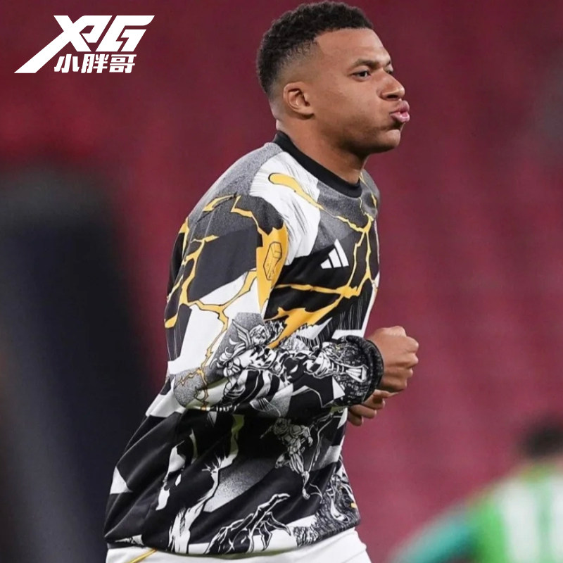 小胖哥XPG阿迪达斯25-26皇马赛前训练热身服足球休闲短袖球衣男女,淘宝优惠券,粉丝福利购,淘宝优惠卷