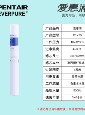 PP棉滤芯爱惠浦前置滤芯滨特尔