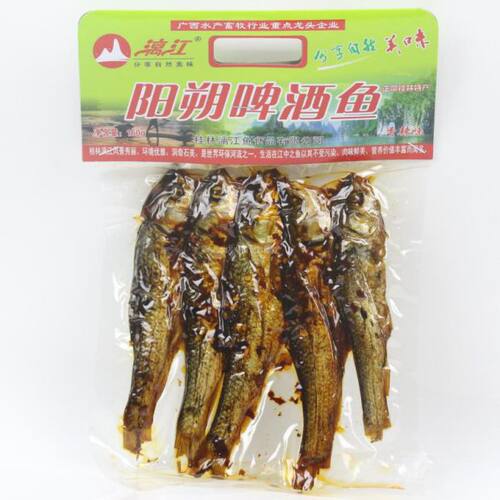 广西桂林特产漓江渔夫阳朔啤酒鱼鱼干鱼仔即食鱼零食鱼丝香辣鱼块 - 图2