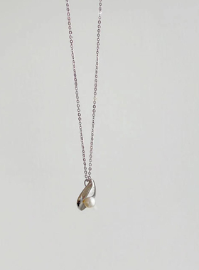 塔思琦Tasaki海螺形珍珠项链