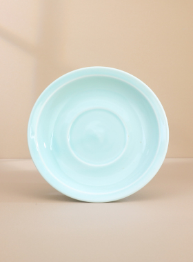 陶瓷家用供奉盘碗高脚供水摆件